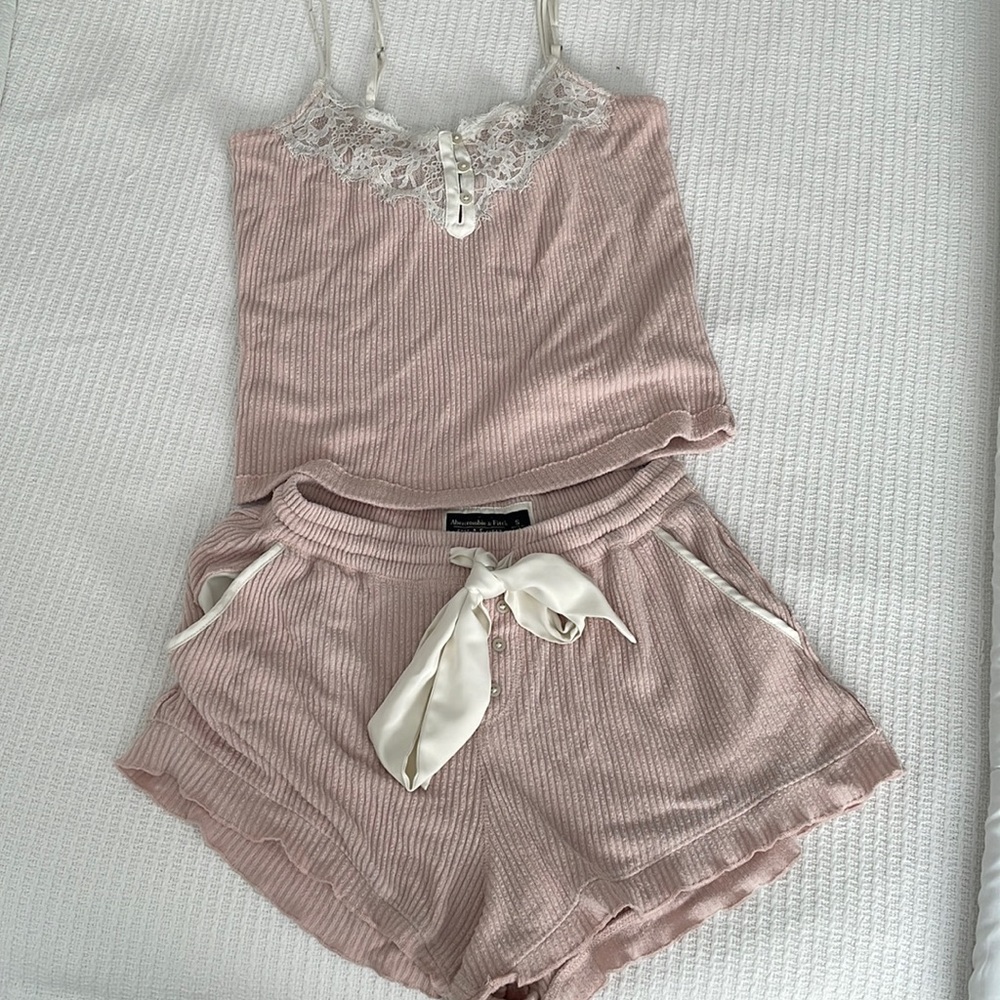 Abercrombie & Fitch Pink Pajama Set